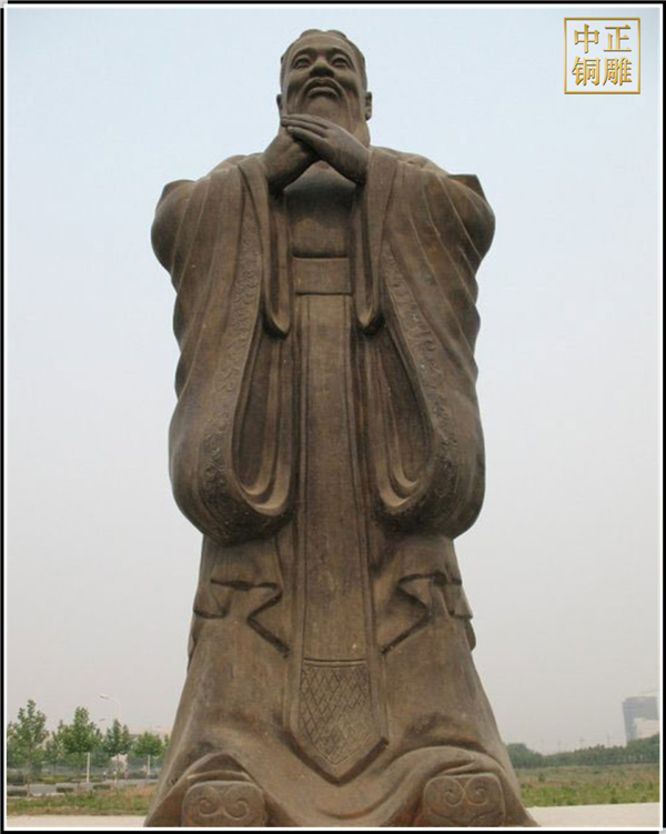 山東孔子銅像鑄造
